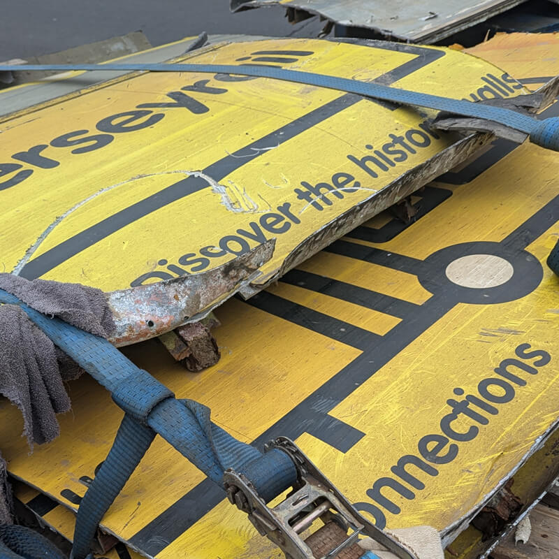 RT507_Panels Rail Tags Class 507 Metal