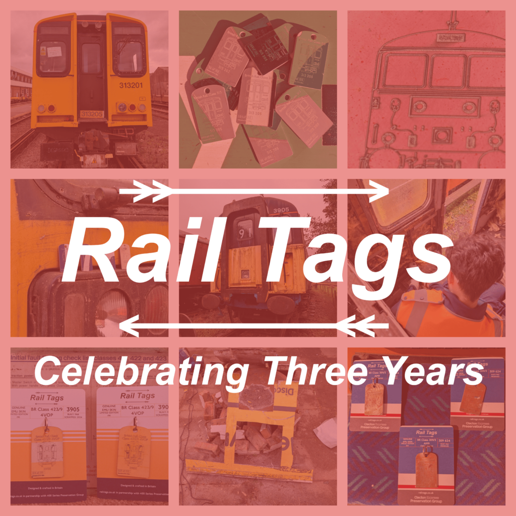 Rail Tags Celebrating Three Years