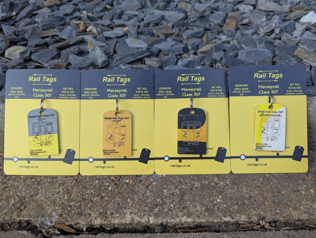 Rail Tags Class 507 Angel Trains